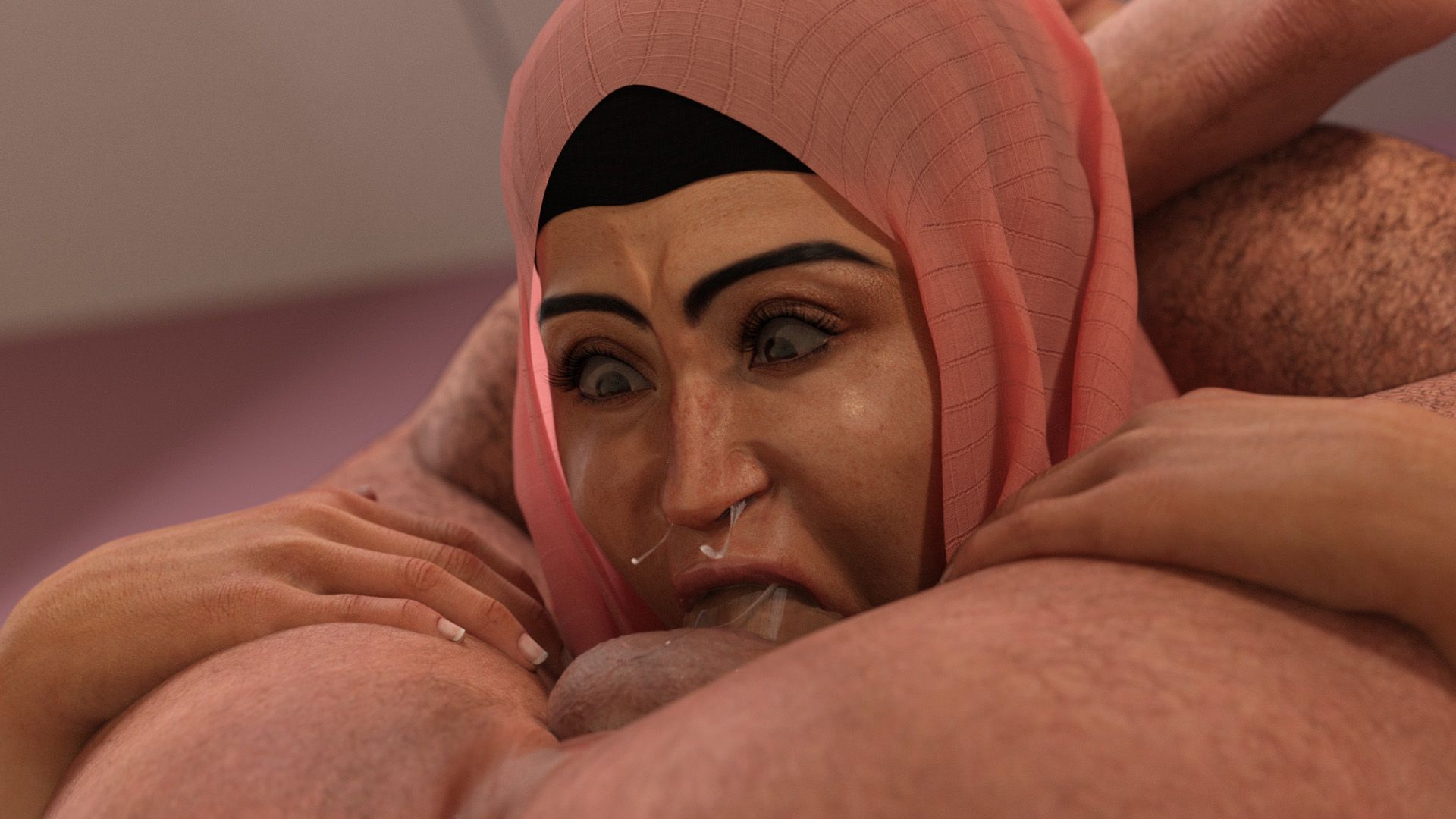 VforVendettaV - Hijab Mother Story Hijab3DX 